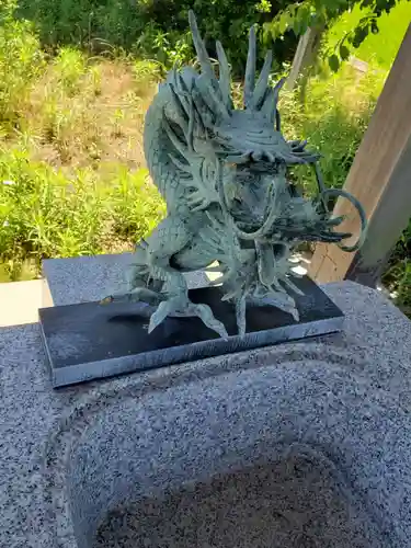 駒方神社の手水舎