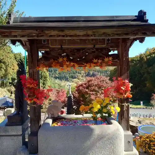 観音寺の手水舎