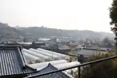 前開上大歳神社の景色