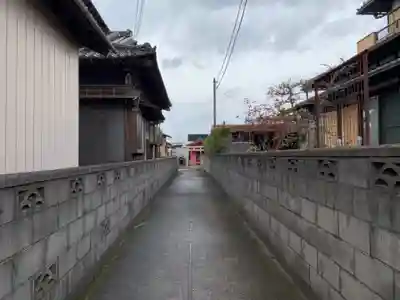 白幡神社の周辺