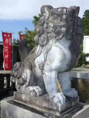 都筑神社の狛犬