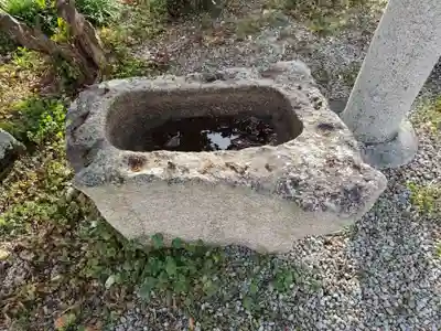 二星神社の手水舎