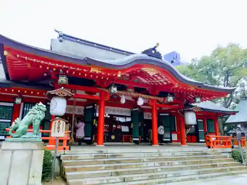 生田神社の本殿・本堂