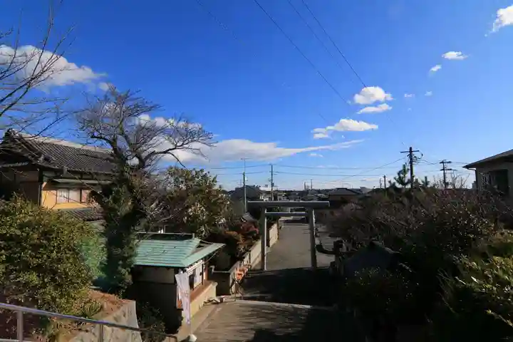 四倉諏訪神社の景色
