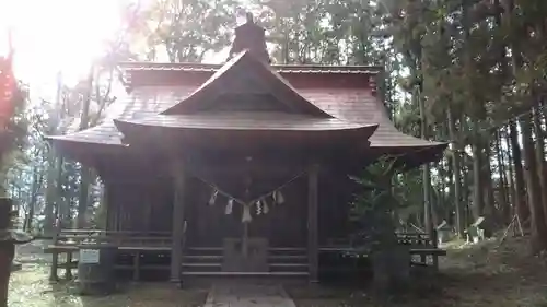 白鷺神社の本殿