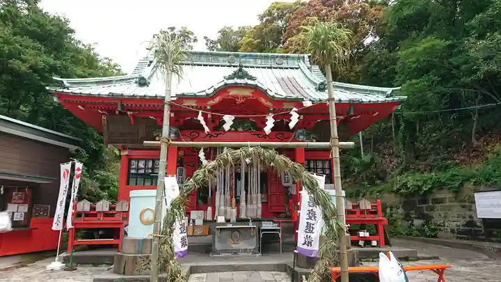 海南神社の本殿・本堂