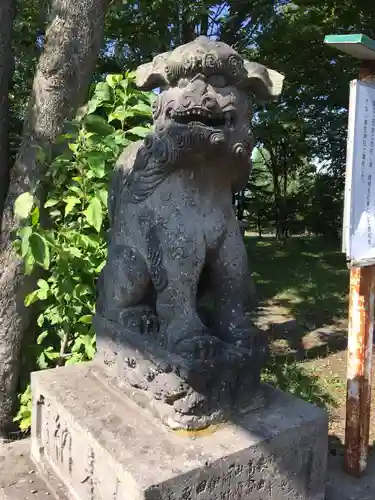 芽生神社の狛犬