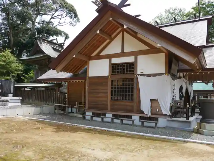 佐波波地祇神社の本殿・本堂