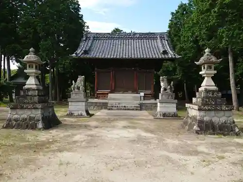 上里神社の本殿・本堂