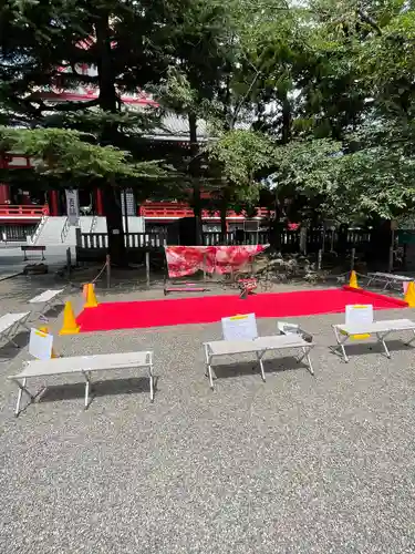 浅草神社の庭園