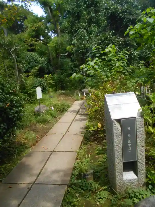 江島神社の庭園