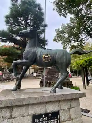 藤森神社の狛犬