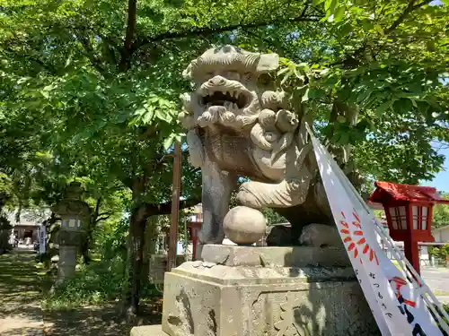 神炊館神社 ⁂奥州須賀川総鎮守⁂の狛犬