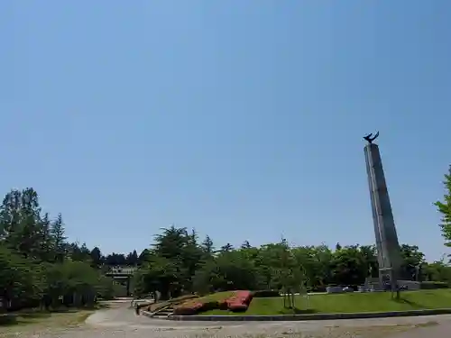 開成山大神宮の周辺