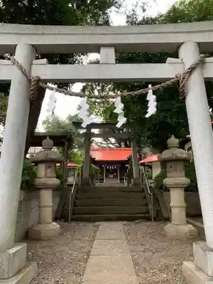 弦巻神社の鳥居