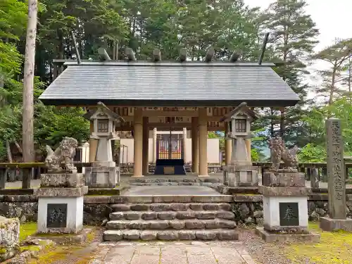 小河内神社の本殿・本堂