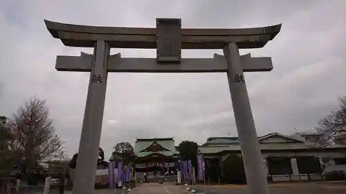 潮田神社の鳥居