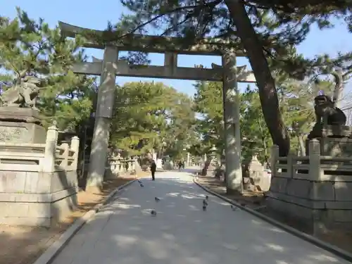 北野天満宮の鳥居