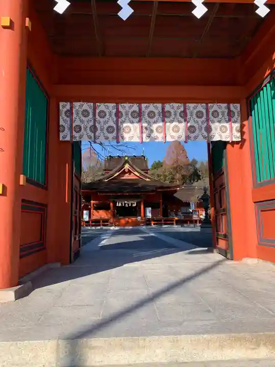 富士山本宮浅間大社の山門・神門
