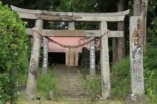 菅布禰神社の鳥居