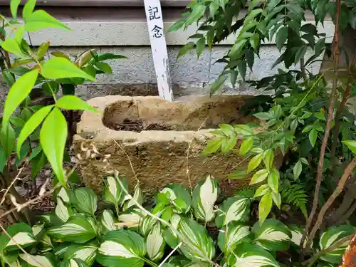 桑原神社の手水舎