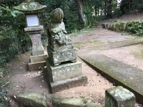 久武神社の狛犬