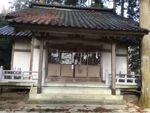 八幡社の本殿・本堂