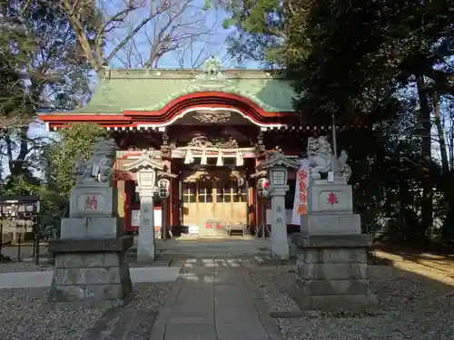 駒繋神社の本殿・本堂