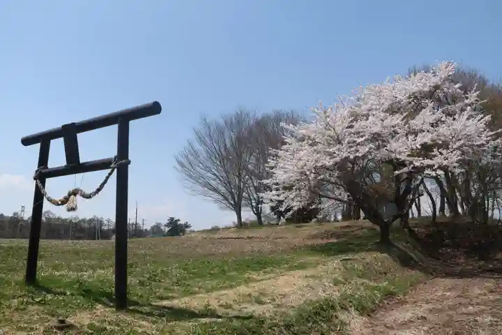笹山原神社の鳥居