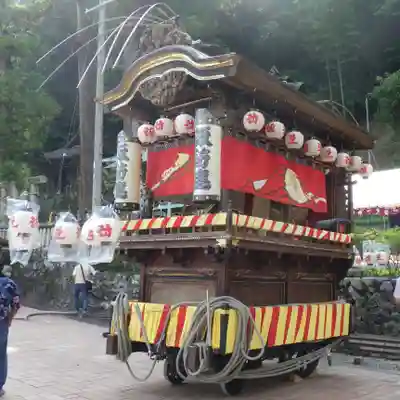 諏訪神社のお祭り