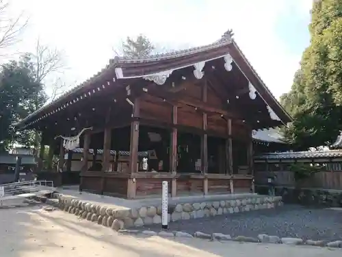 土田白鬚神社の本殿・本堂