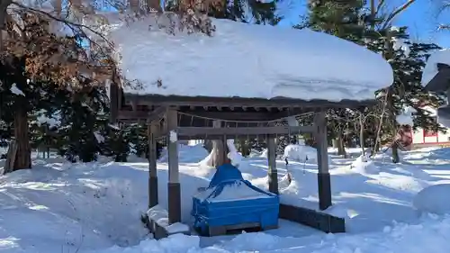 空知神社の手水舎