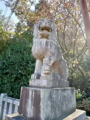 永谷天満宮の狛犬