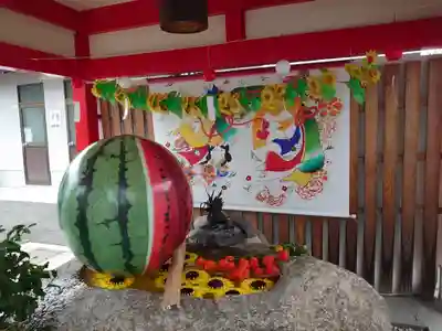 別小江神社の手水舎