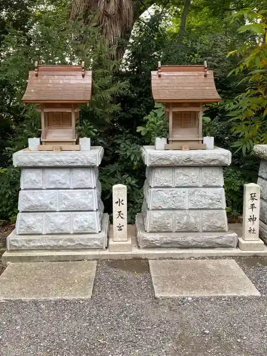 所澤神明社の末社・摂社
