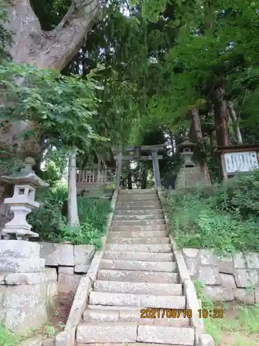 大雷神社の鳥居