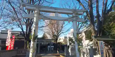 大鳥神社の鳥居
