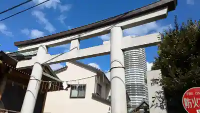 高木神社の鳥居