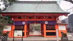 葛飾八幡宮の山門