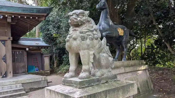 高岡市護国神社の狛犬