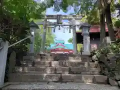 多摩川浅間神社の鳥居