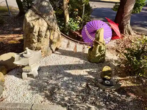 彌都加伎神社の庭園