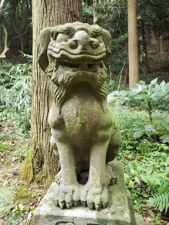 上堂神社の狛犬