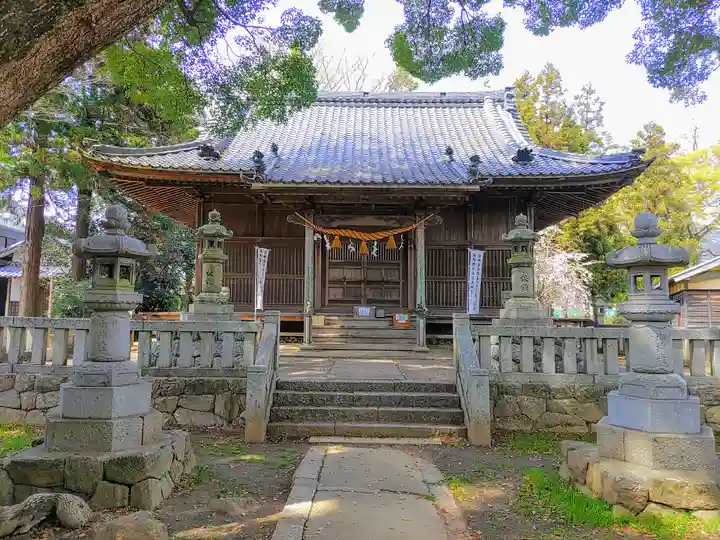 八幡社(赤坂町)の本殿・本堂