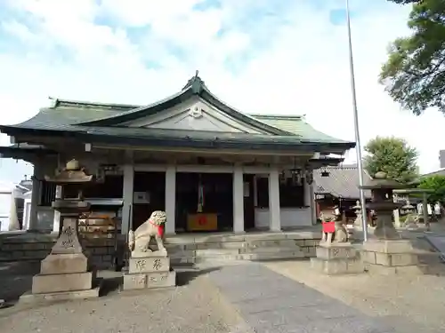 野里住吉神社の本殿・本堂