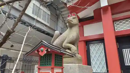 御宿稲荷神社の狛犬