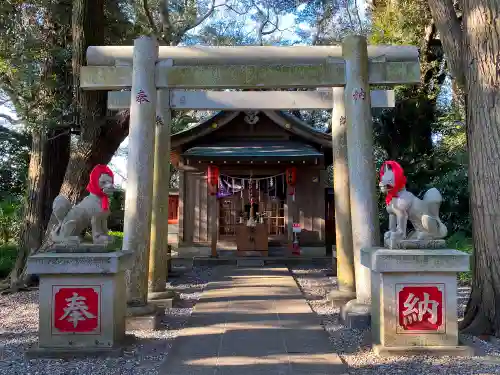 息栖神社の鳥居