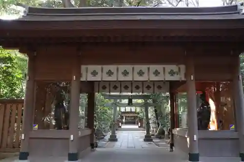 駒木諏訪神社の山門