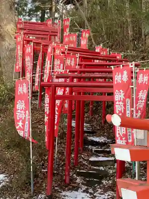 呑香稲荷神社の鳥居