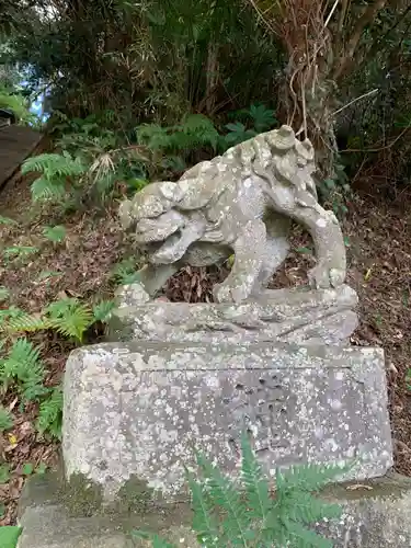 府馬愛宕神社の狛犬